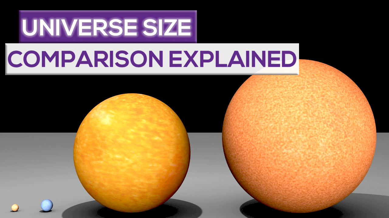 Universe Size Comparison Explained!