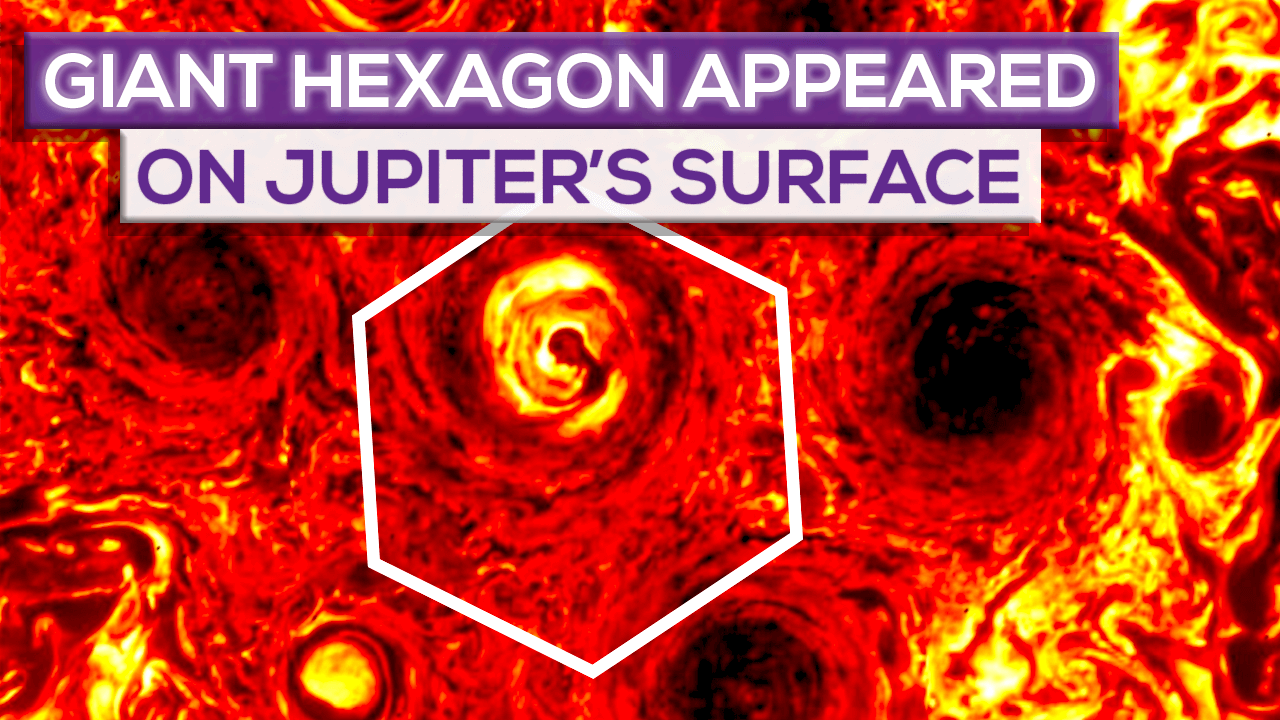 A Giant Hexagon Appeared On the Surface Of Jupiter!