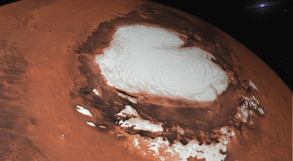 Mars North Pole