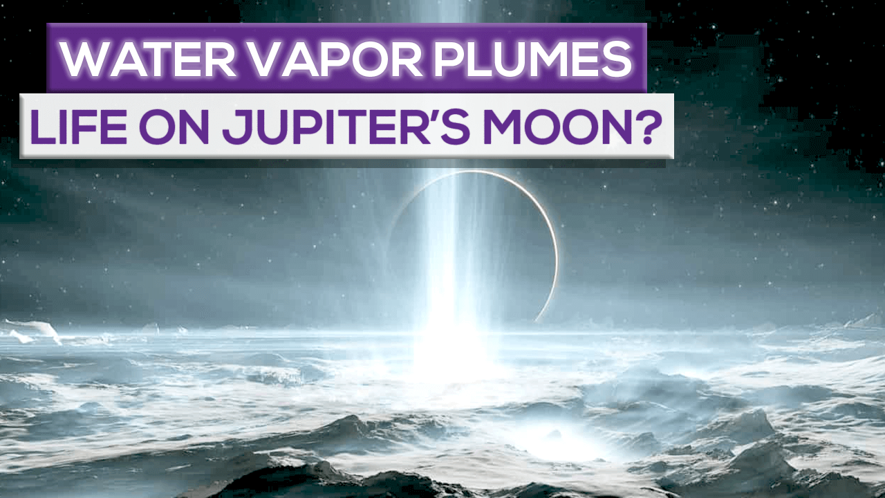 Confirmed Water Vapor Plumes On Europa: Could Life Exist On Jupiter