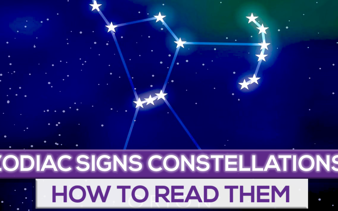 How To Learn The Zodiac Signs Constellations!